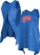New Era Women's New Era  Royal Buffalo Bills  Space Dye Active Tank Top