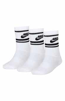 Nike Kids' 3-Pack Futura Cushioned Crew Socks
