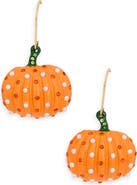 Leith Pumpkin Drop Earrings