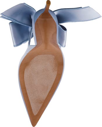 Teacup Slingback Pointed Toe Pump
