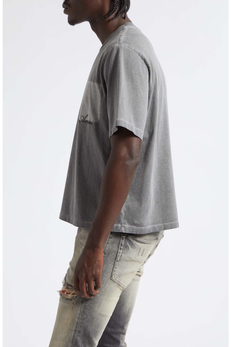 Faded Pocket Crop T-Shirt, Alternate, color, BLACK