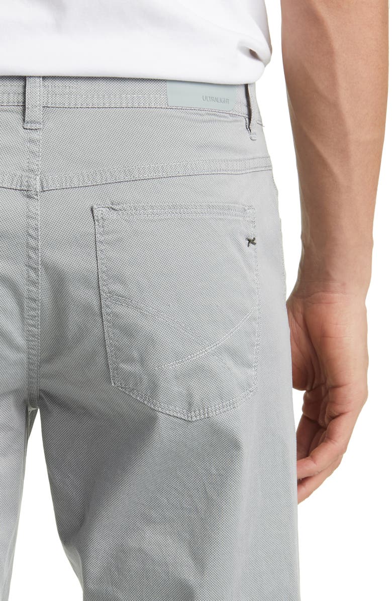 Brax Cooper Microprint Ultralight Five-Pocket Pants, Alternate, color, 