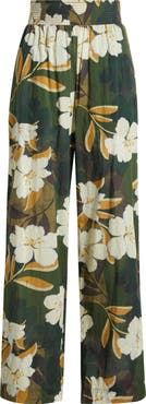 Rails Brendon Floral Wide Leg Cotton Pants