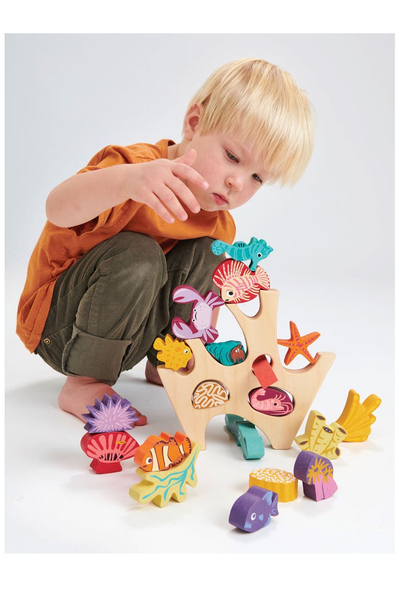 Stacking Coral Reef Toy, Alternate, color, MULTI