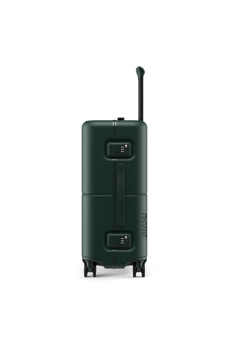 Carry On Trunk, Alternate, color, Matte Deep Green