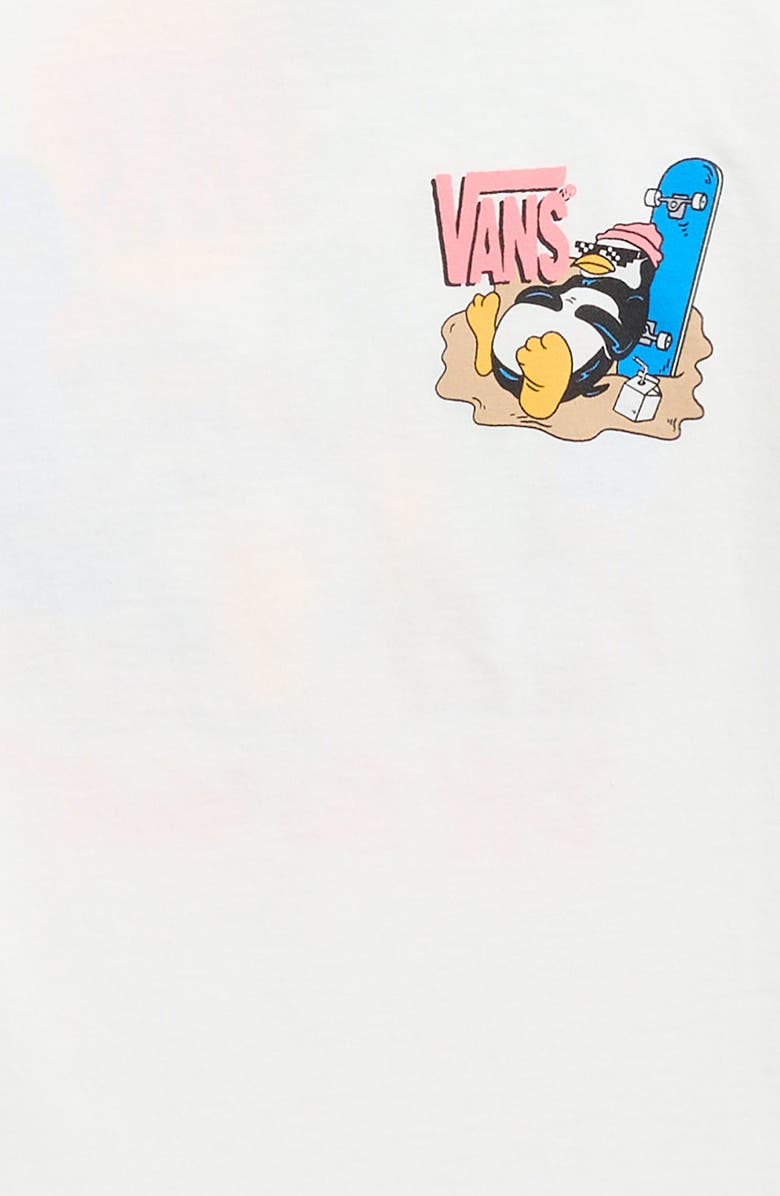Vans Kids' Yolo Penguin Cotton Graphic T-Shirt, Alternate, color, White