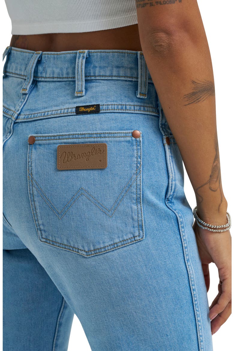 Wrancher Mid Rise Bootcut Jeans, Alternate, color, FLORENCE BLUE