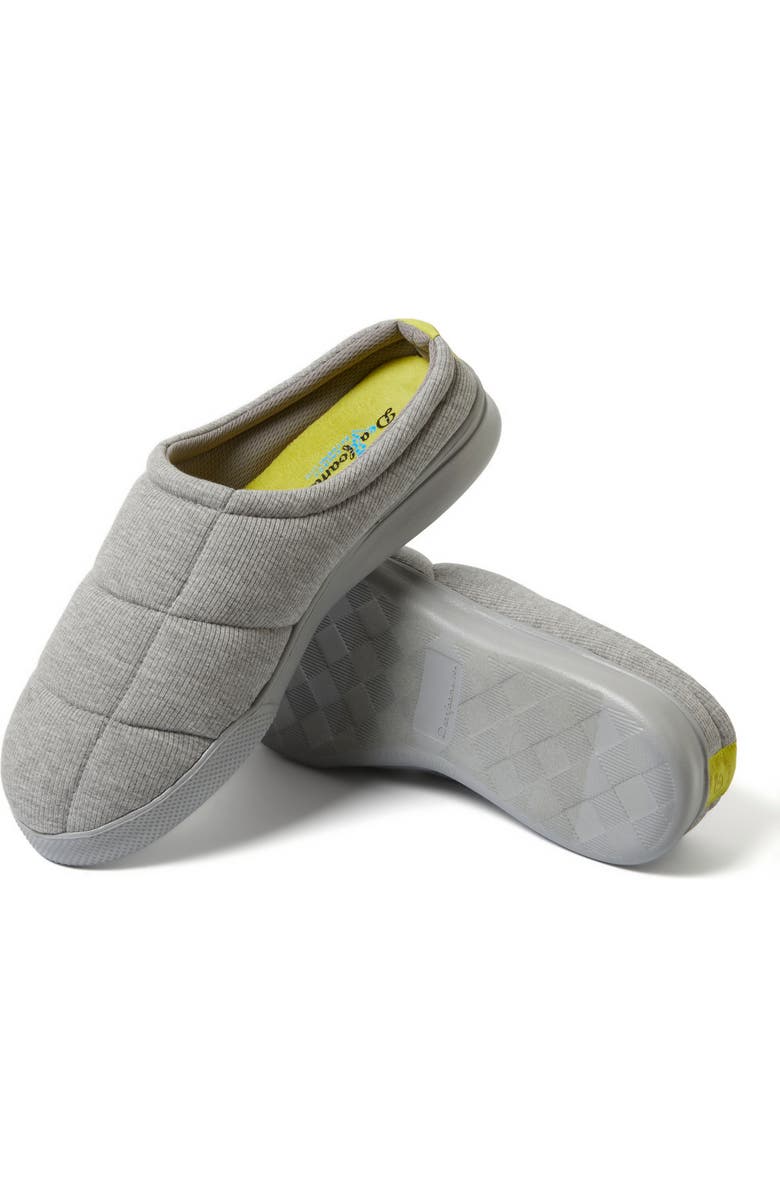 DEARFOAMS Brayden All Day Lounge Clog Slipper, Alternate, color, Light Heather Grey