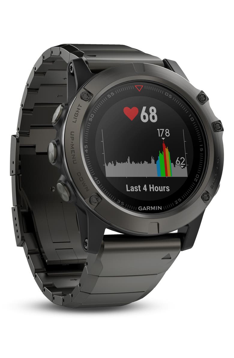Garmin fenix<sup>®</sup> 5X Sapphire Premium Multisport GPS Watch, 51mm, Alternate, color, 