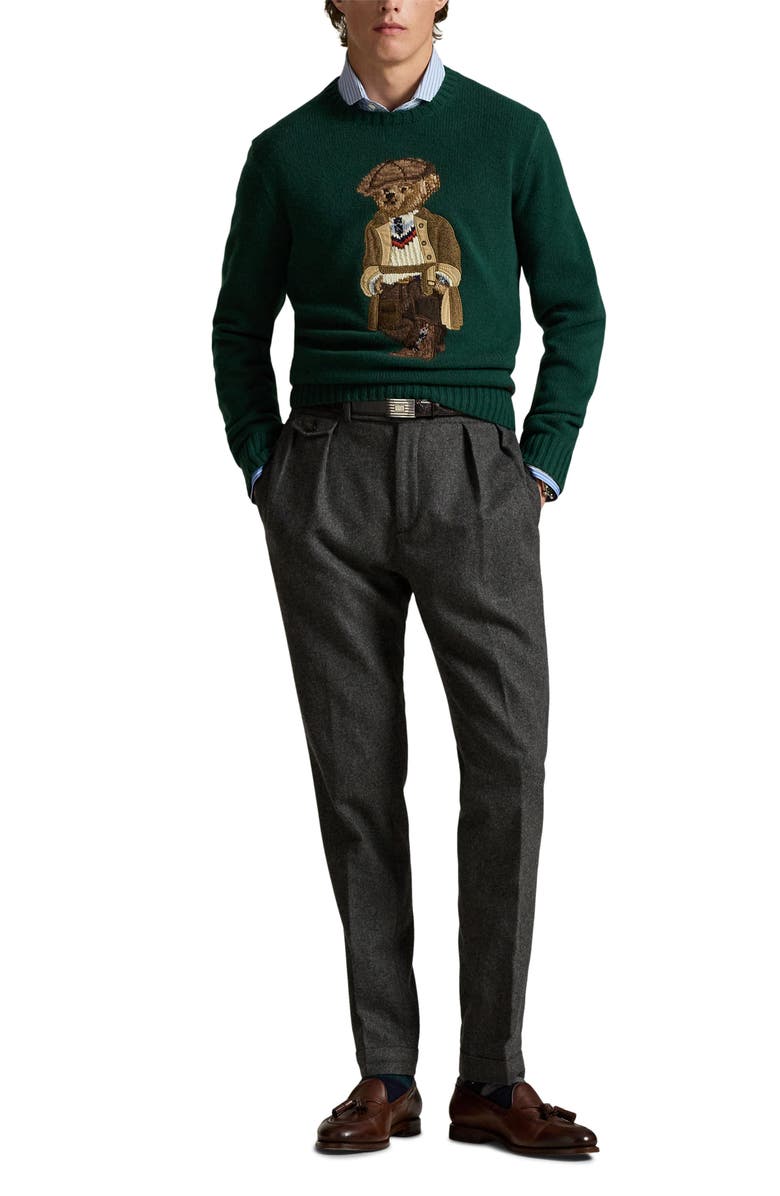 Polo Bear Wool & Cashmere Crewneck Sweater