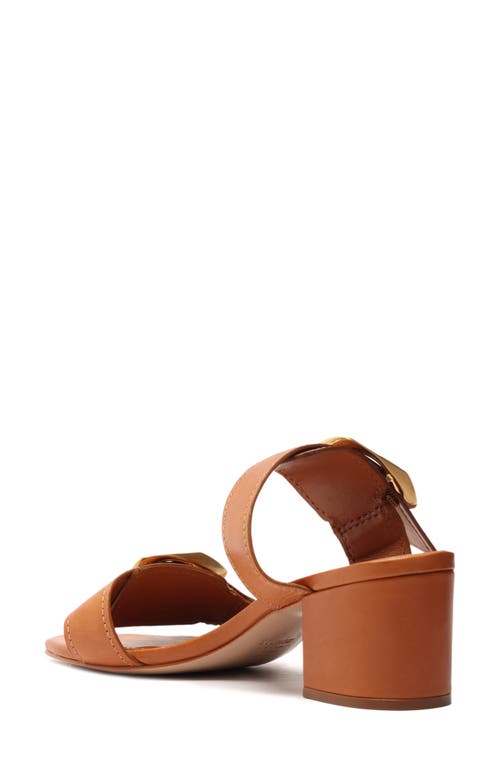 SCHUTZ SCHUTZ OLGA BUCKLE BLOCK HEEL SANDAL 