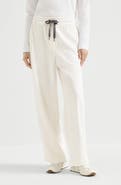 Brunello Cucinelli Techno cotton piqué track trousers