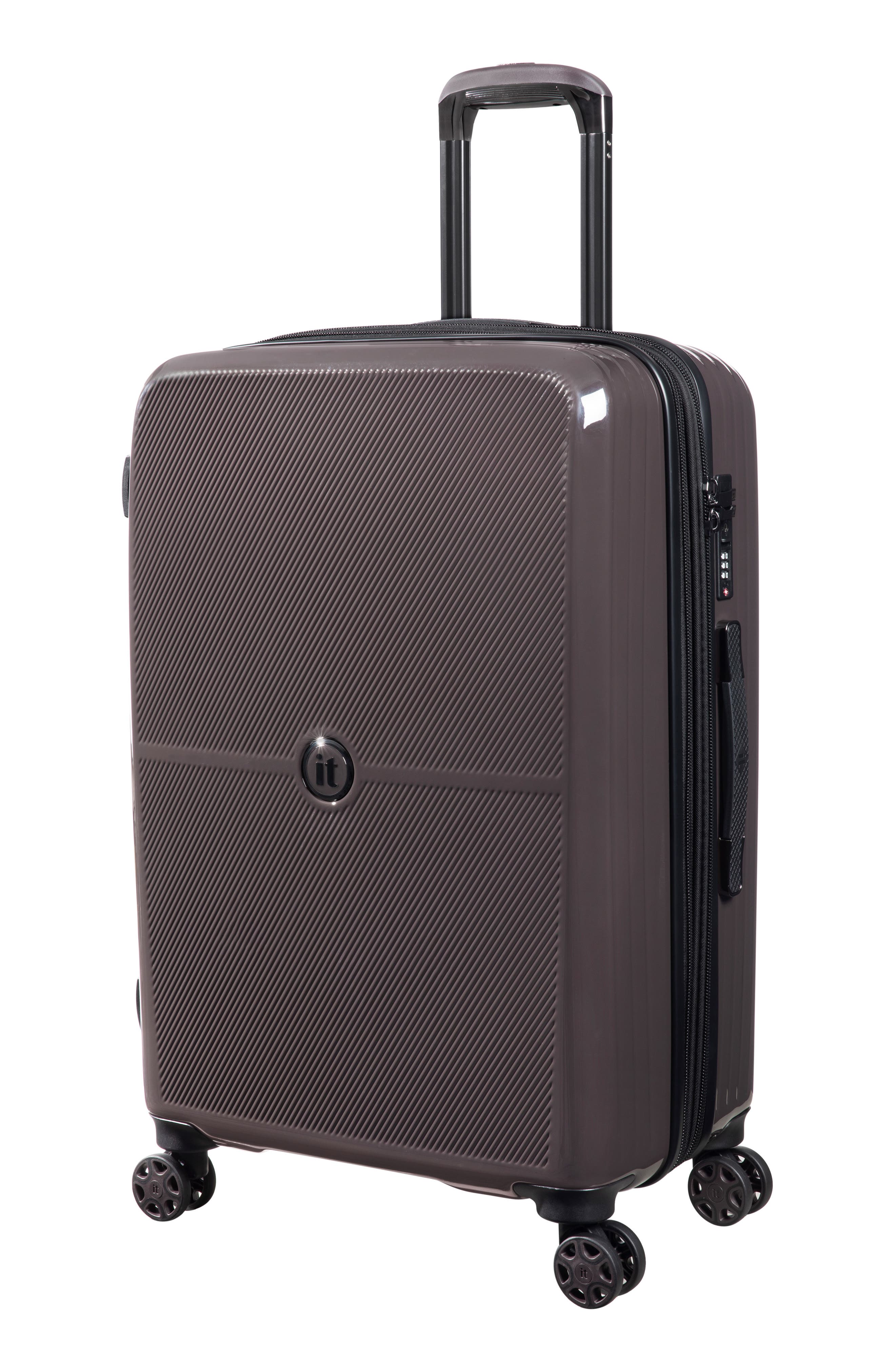 IT LUGGAGE Optical 27-Inch Hardside Spinner Luggage, Alternate, color, Brown/ Chocolate