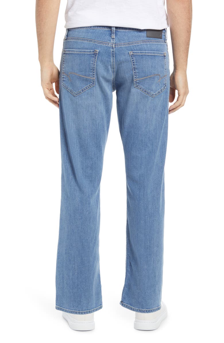 Mavi Jeans Matt Relaxed Straight Fit Jeans, Alternate, color, Lt Brushed Williamsburg