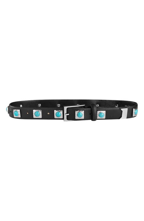 No. 2 Stud Leather Belt