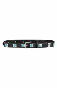 No. 2 Stud Leather Belt