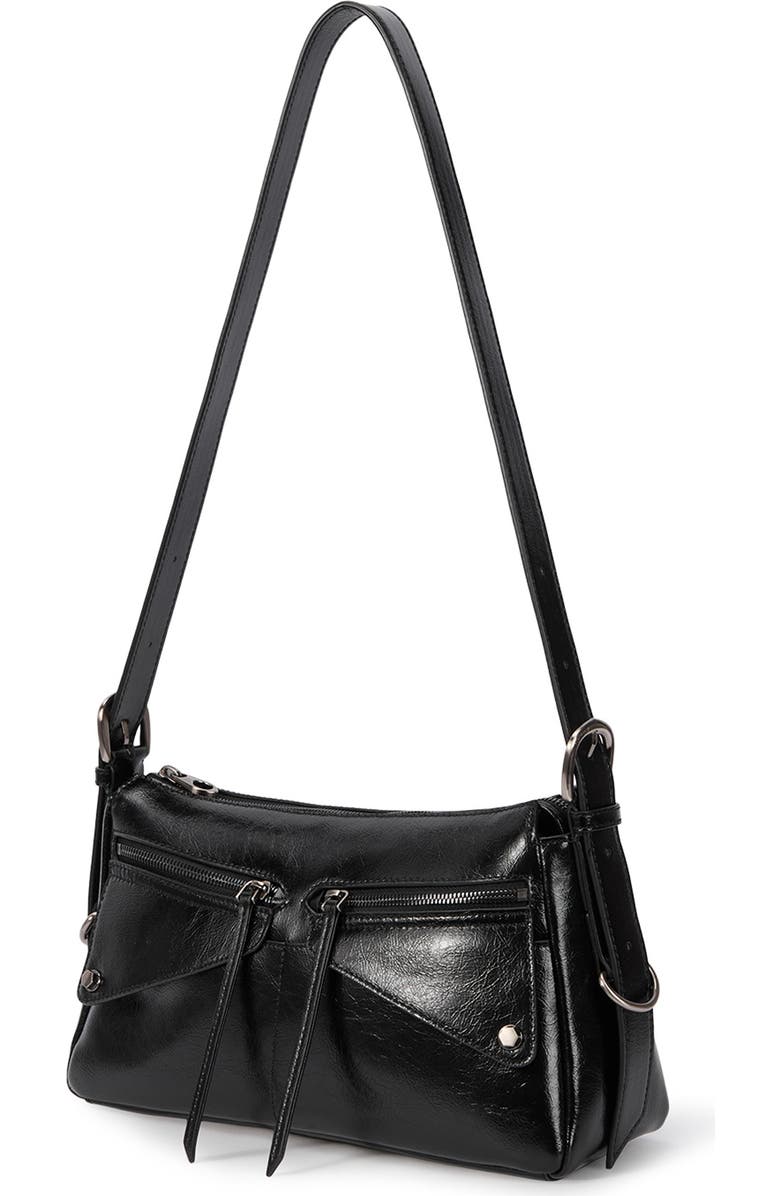 Oryany Moto Leather Shoulder Bag, Alternate, color,