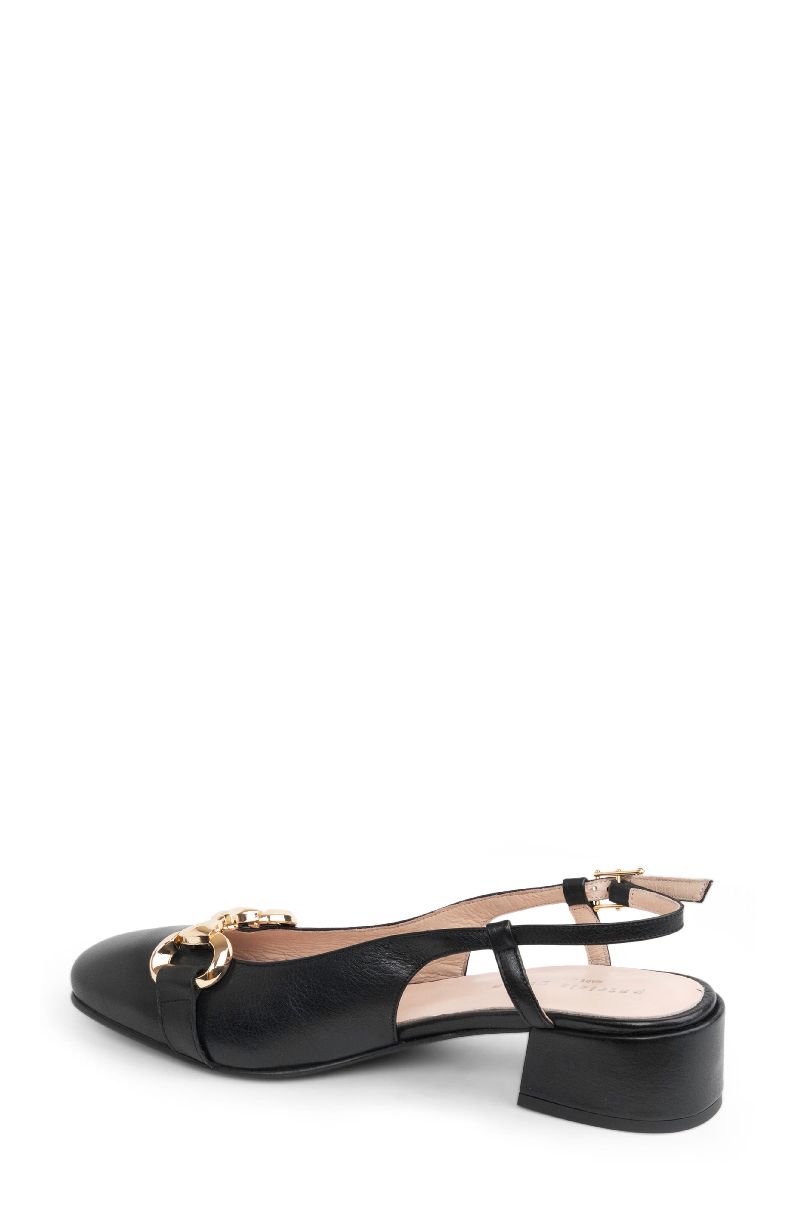 patricia green Harlow Slingback Pump, Alternate, color, Black
