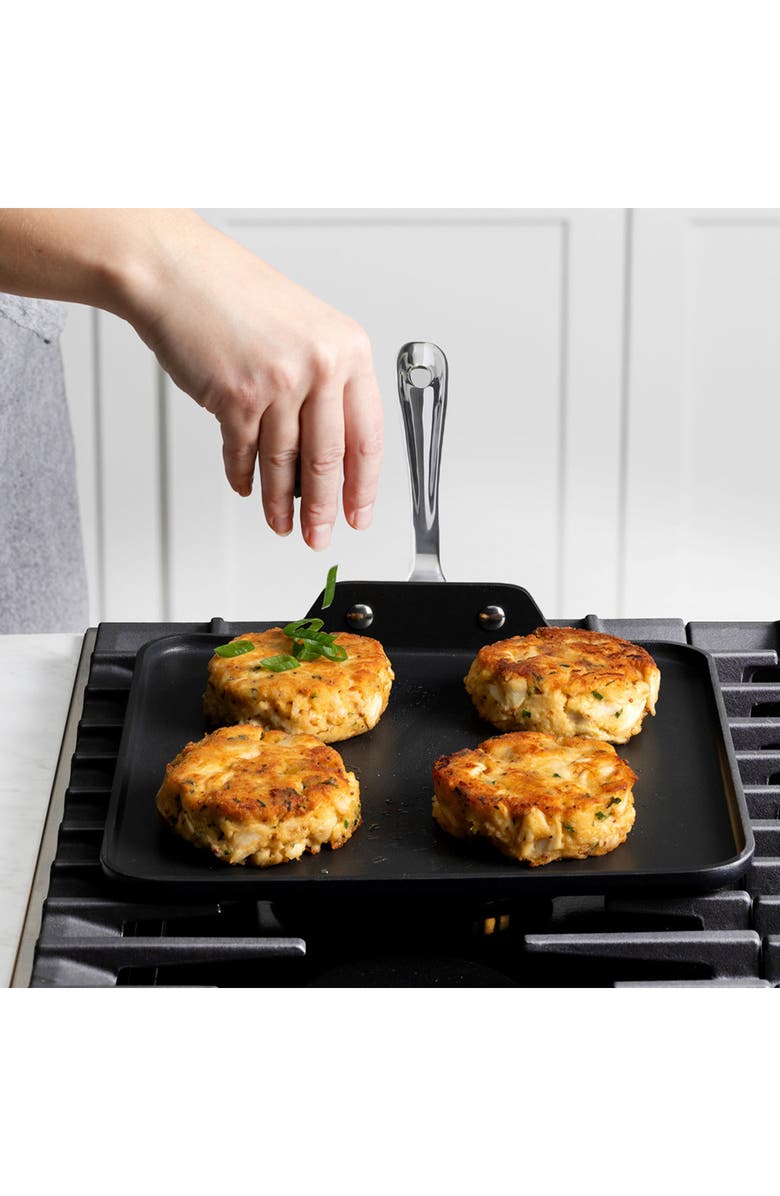 All-Clad HA1 Expert Hard Anodized Nonstick 11 inch Griddle Pan, Alternate, color,