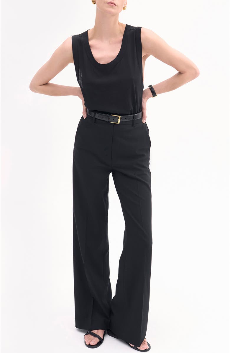 CO Tuxedo Pant in Wool and Silk, Alternate, color, 