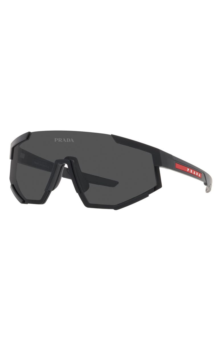 PRADA SPORT 39mm Shield Sunglasses, Alternate, color, 