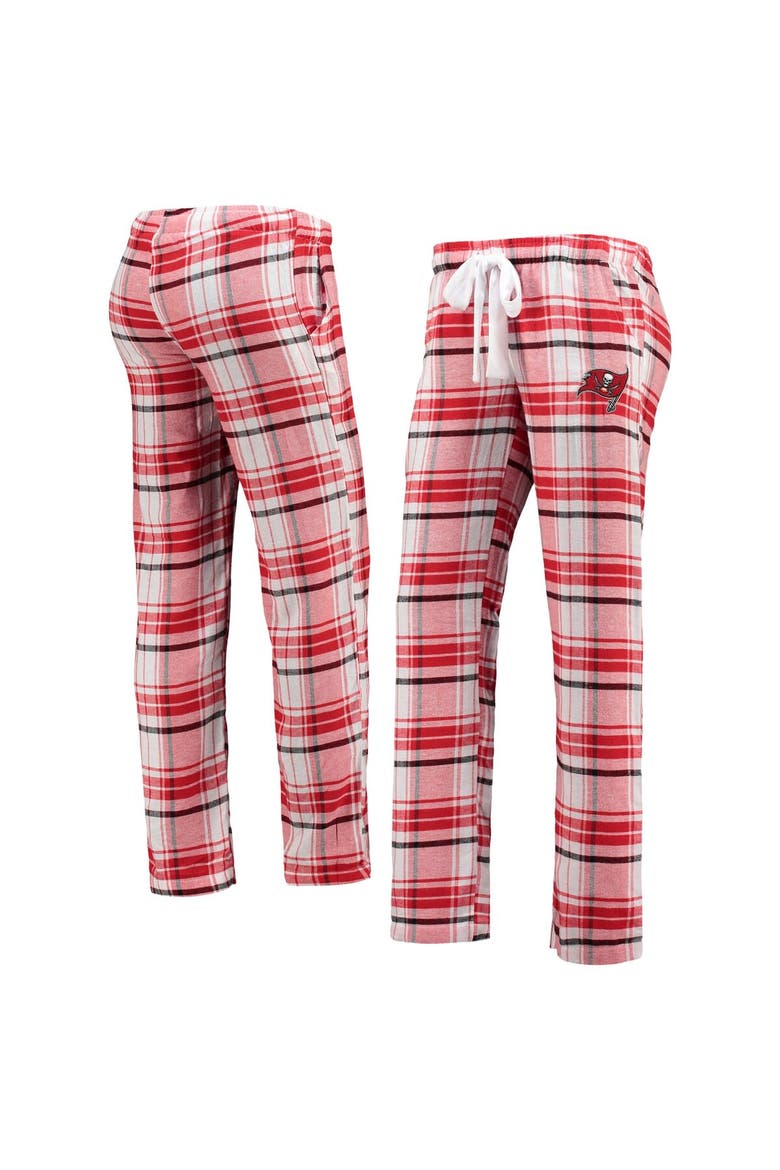 Women's Concepts Sport Red/Black Tampa Bay Buccaneers Accolade Flannel Pants, Main, color, Red