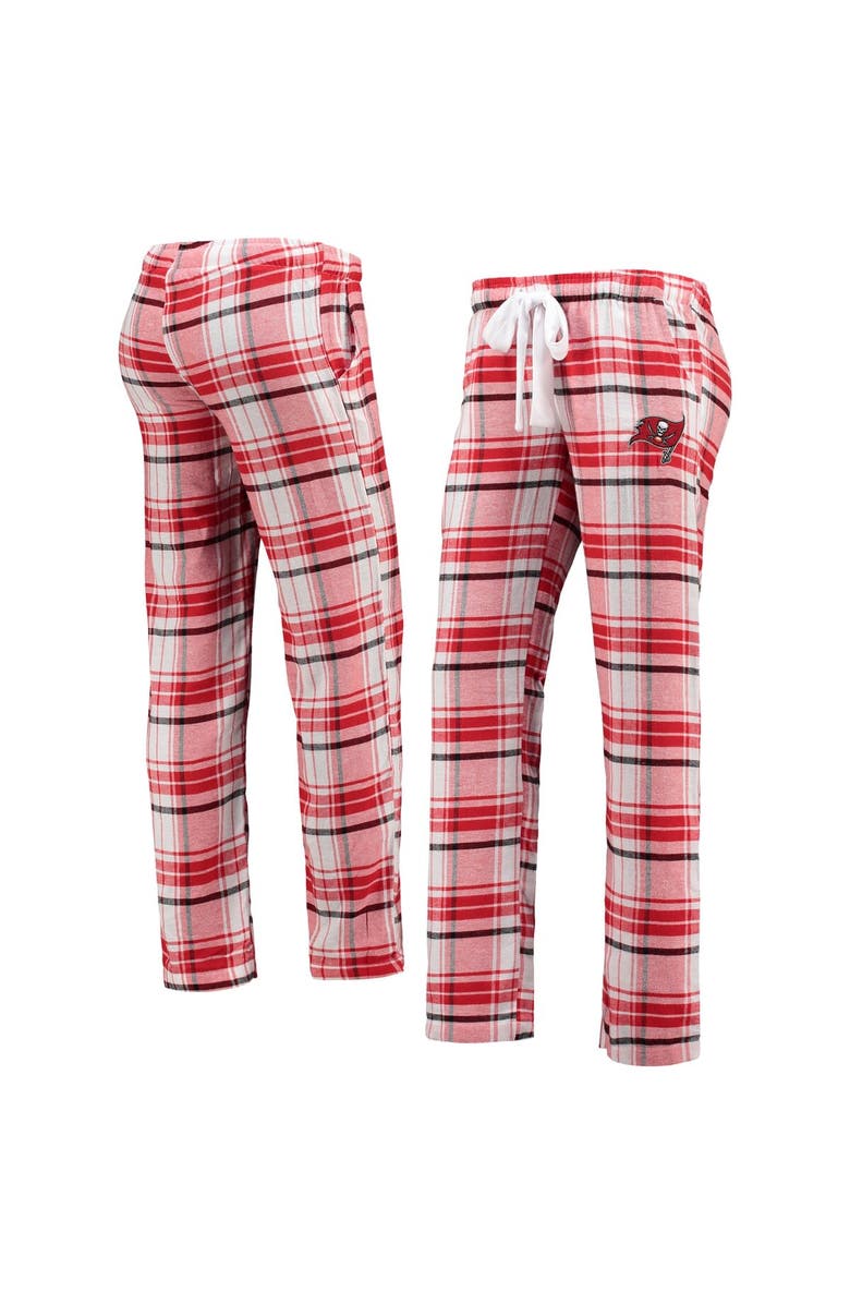 CONCEPTS SPORT Women's Concepts Sport Red/Black Tampa Bay Buccaneers Accolade Flannel Pants, Main, color, Red