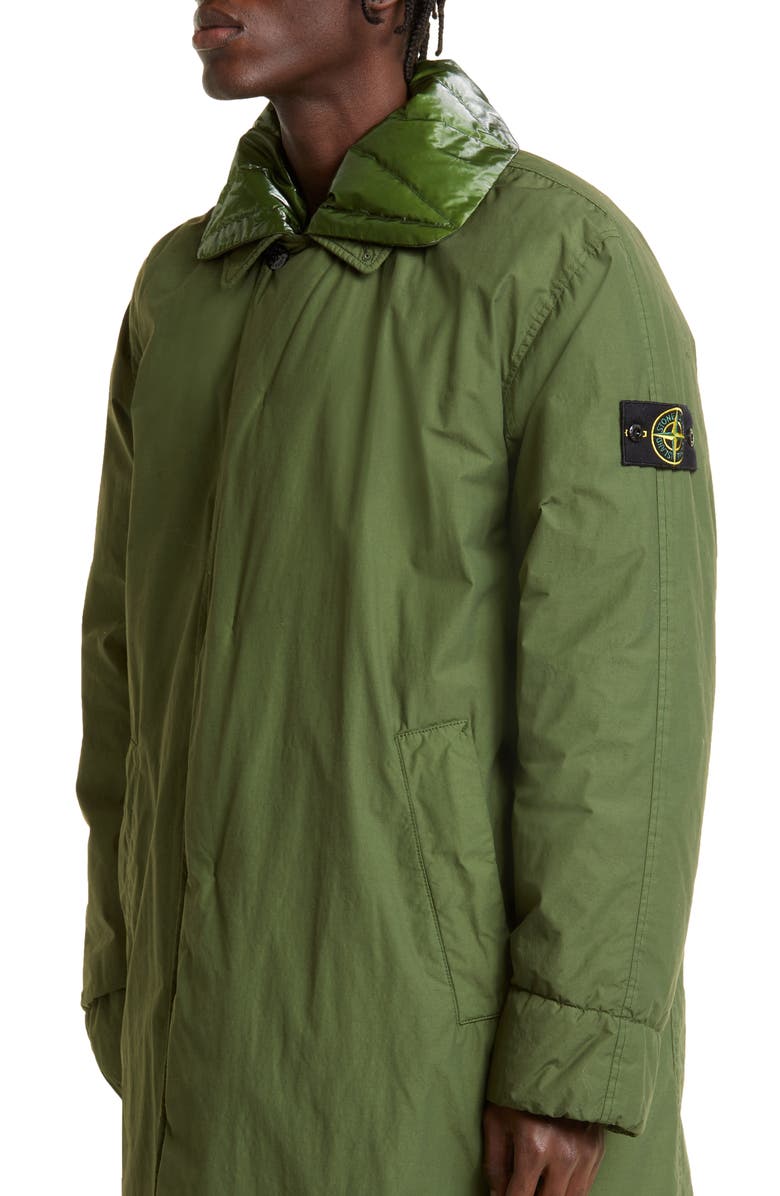Stone Island Naslan Light Watro Down Coat, Alternate, color,