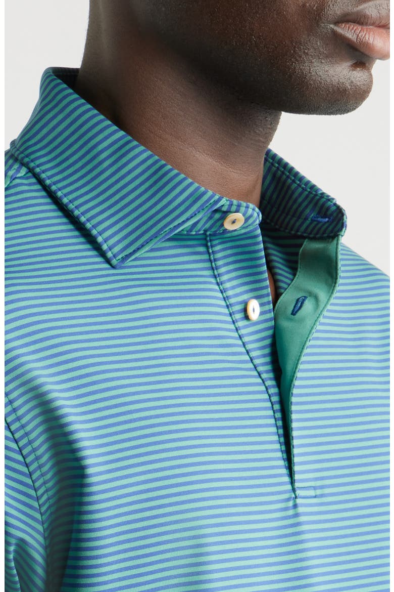 Hales Stripe Performance Jersey Polo, Alternate, color, SPORT NAVY