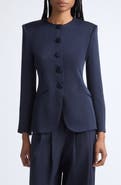 Veronica Beard Wryllen Collarless Jacket