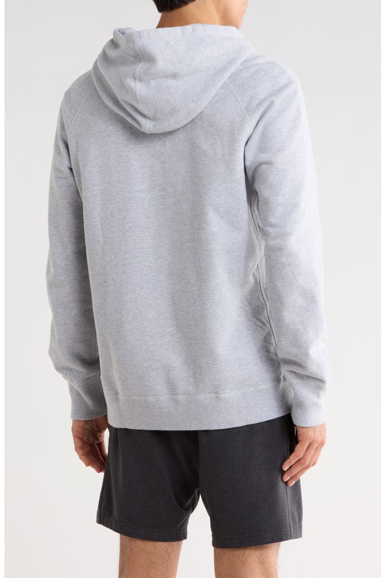 Midweight Terry Pullover Hoodie, Alternate, color, HEATHER STONE