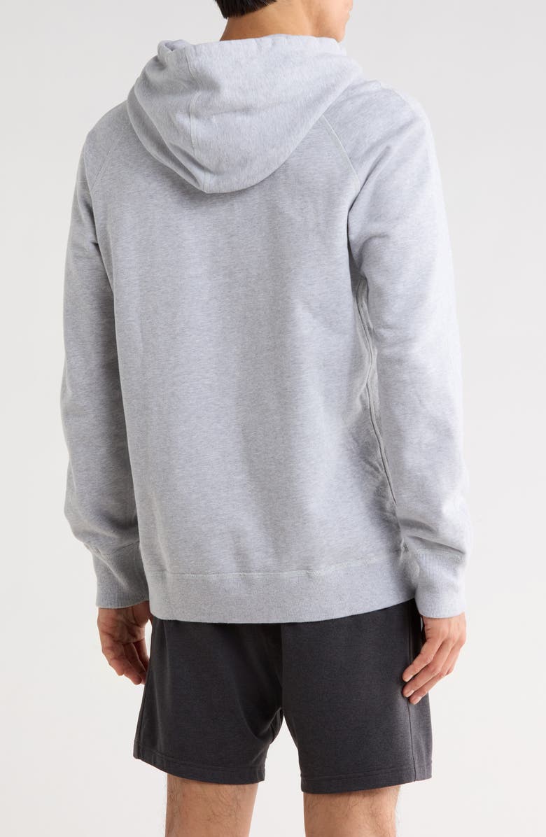 Reigning Champ Midweight Terry Pullover Hoodie, Alternate, color, Heather Stone