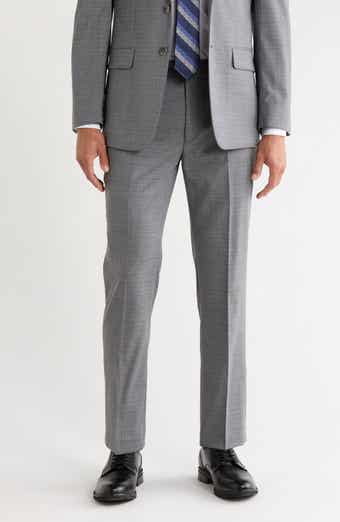 Wool Blend Suit Pants
