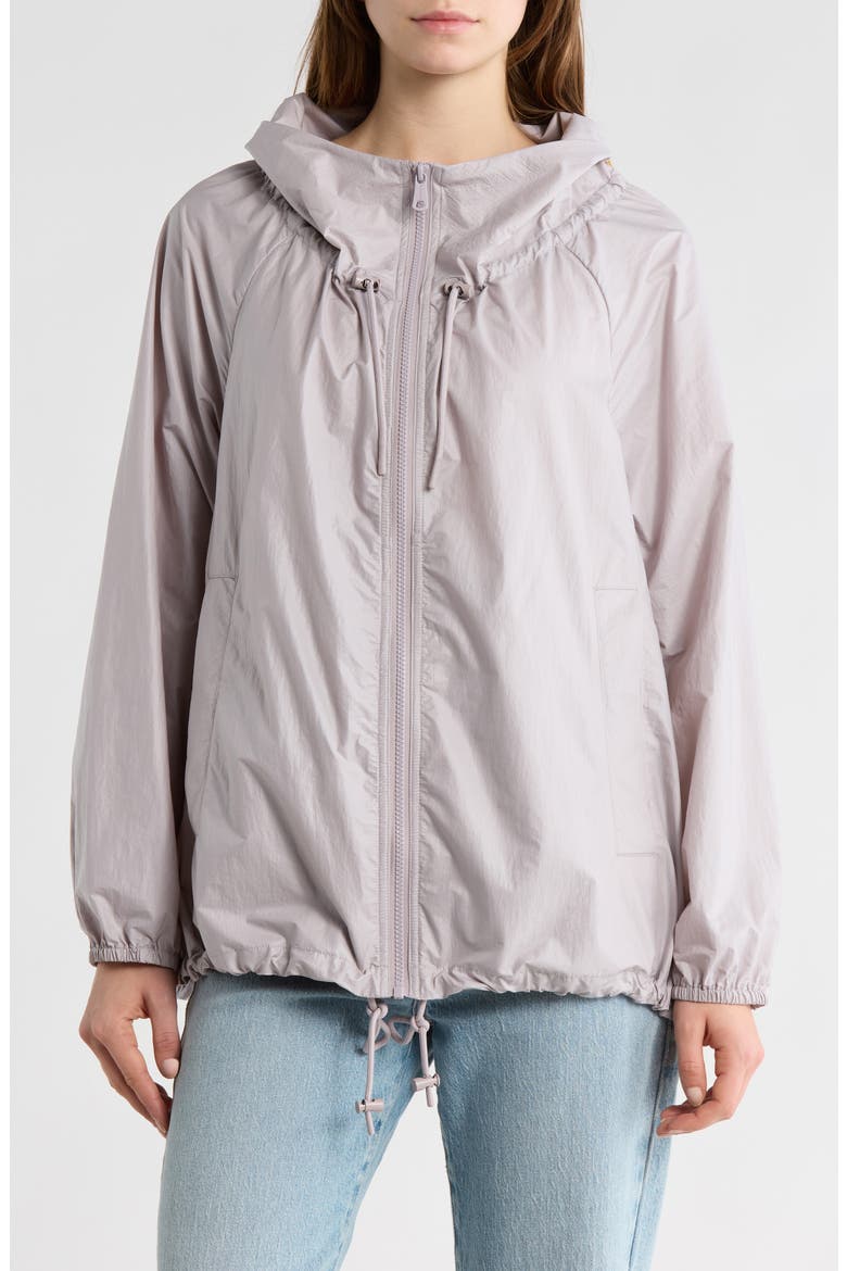 Windbreaker Jacket, Main, color, GREY