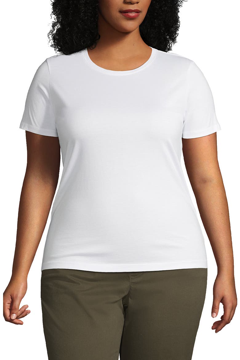 Relaxed Supima Cotton T-Shirt, Main, color, White