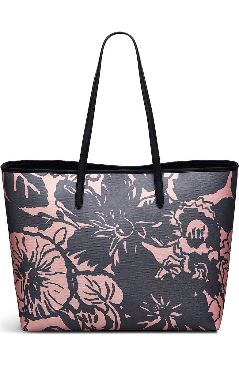 Radley Southwell Gardens Floral Large Tote Bag, Alternate, color, Black
