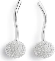 Toolally Pom Pom Drop Earrings