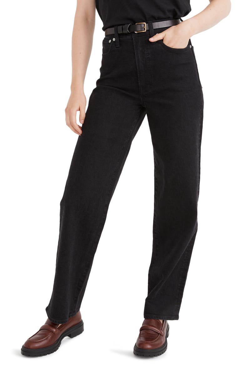 The Perfect Vintage High Waist Wide Leg Jeans, Main, color, BELMERE WASH