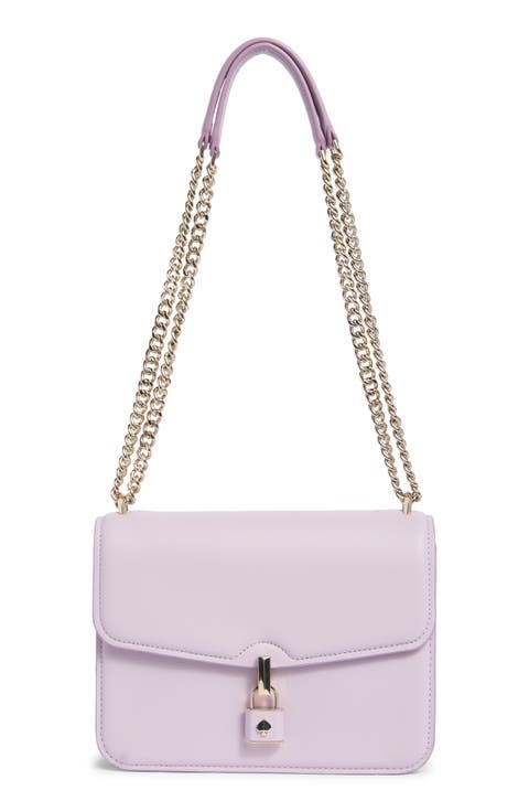 locket small grain leather shoulder bag