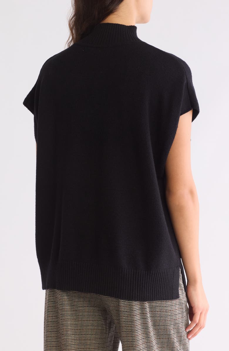 MAX STUDIO Mock Neck Sweater, Alternate, color, Black