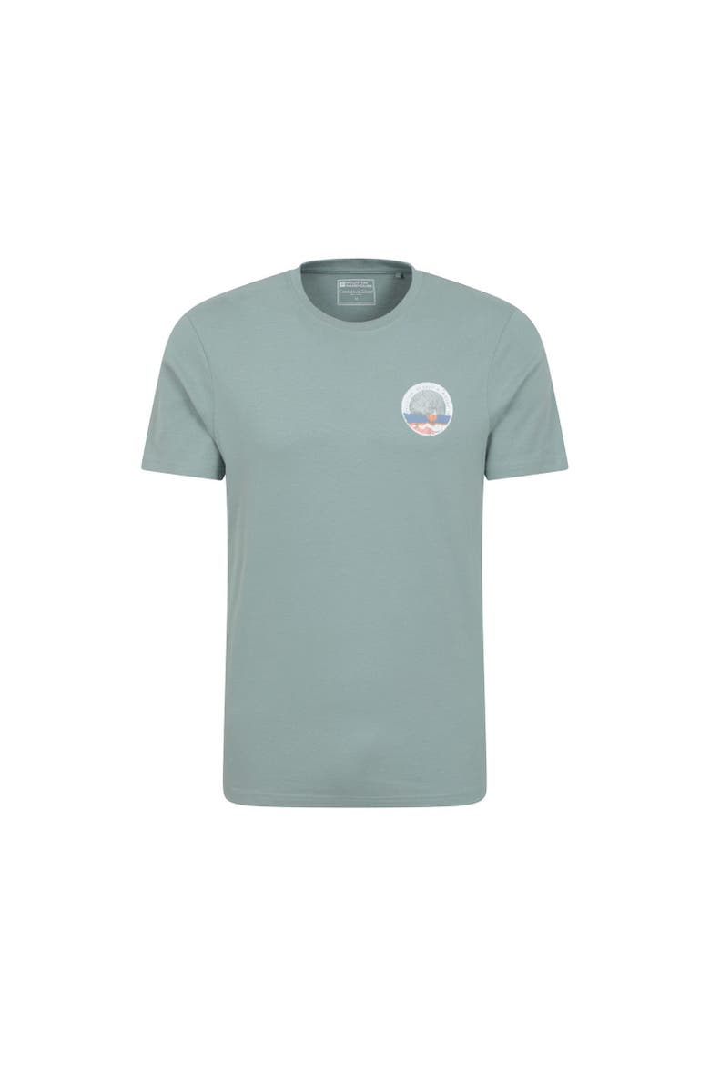 Padstow Printed Natural T-Shirt, Main, color, Pale Green