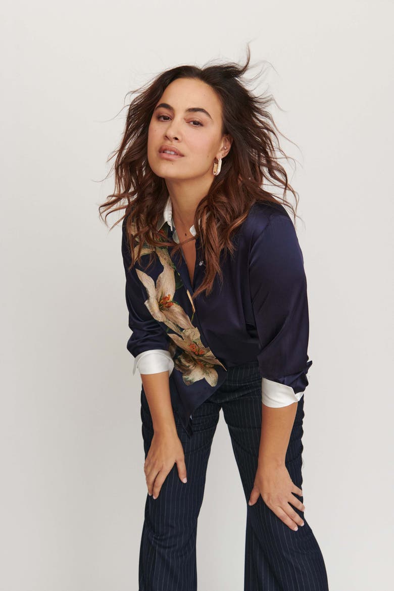 Livia Blouse, Alternate, color, Floral Placée