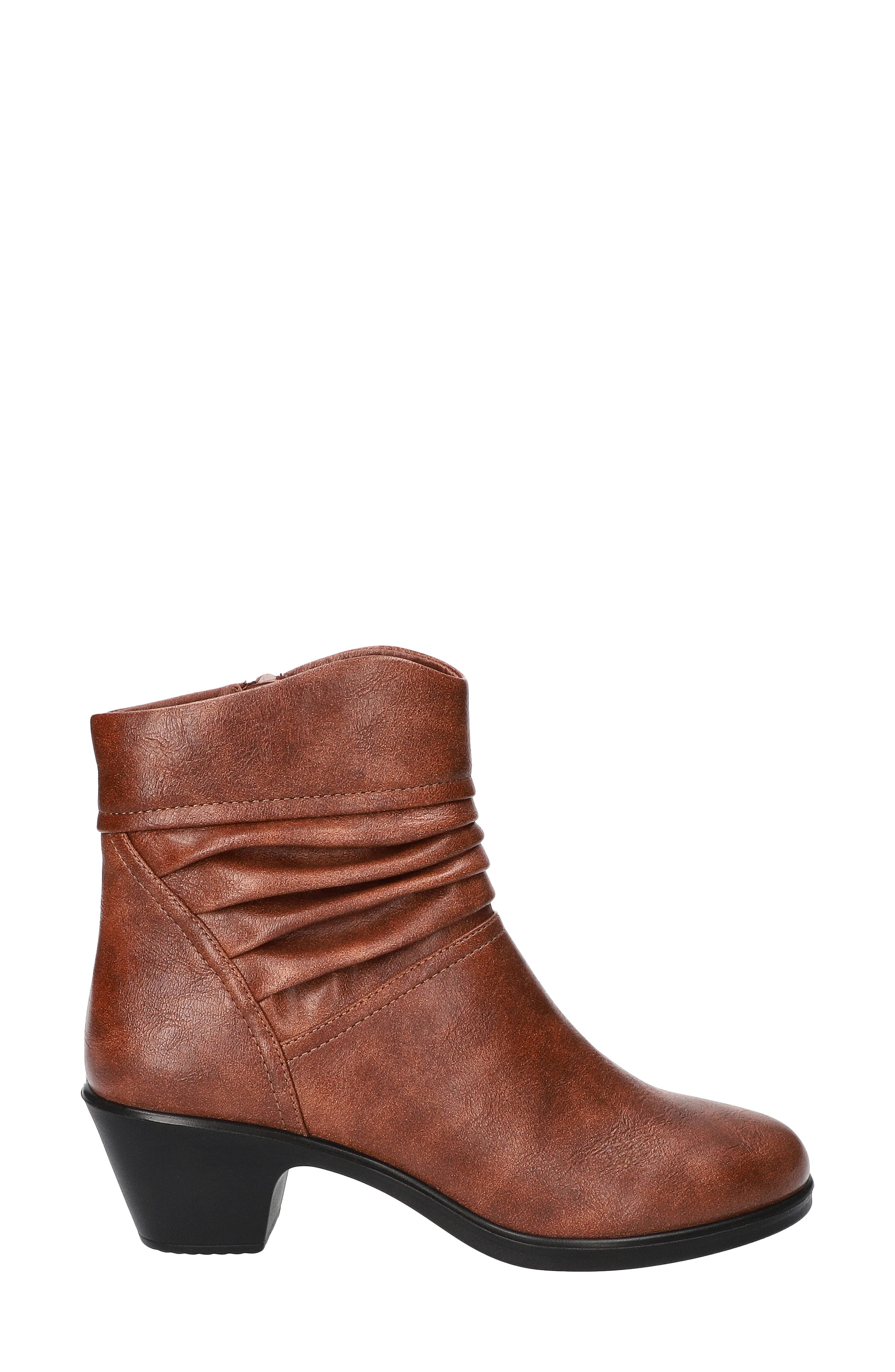 Bess Faux Leather Bootie, Alternate, color, TAN