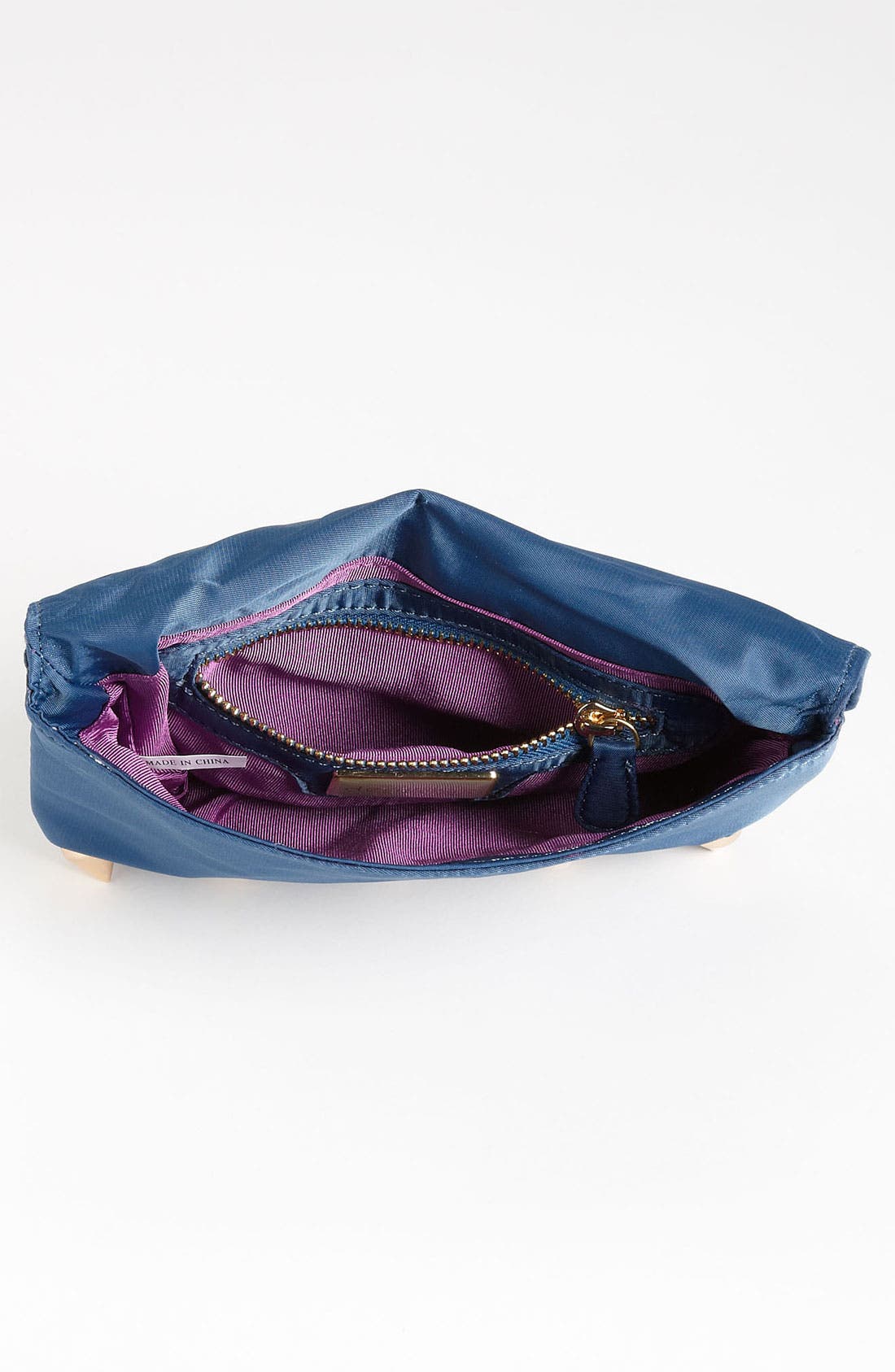 'Empire' Nylon Clutch, Alternate, color, LAGOON