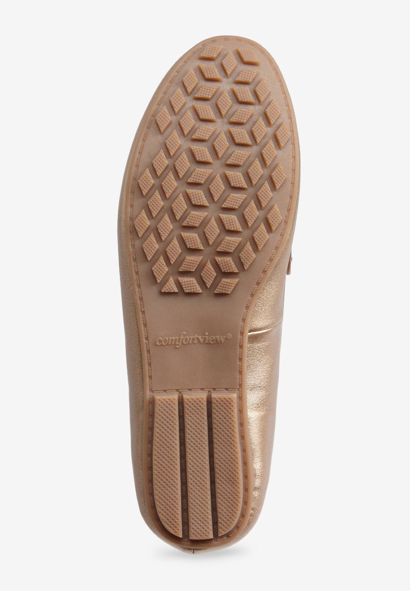 The Milena Slip On Flat, Alternate, color, GOLD