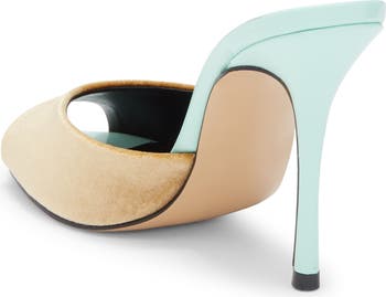 Priya Peep Toe Mule