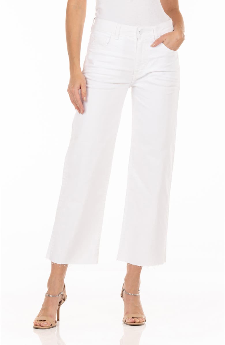 Fidelity Denim Malibu High Wide Leg Jeans, Main, color, 