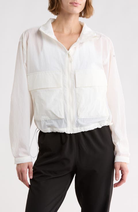 Paracutie Cropped Cargo Windbreaker