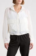 Columbia Paracutie Cropped Cargo Windbreaker