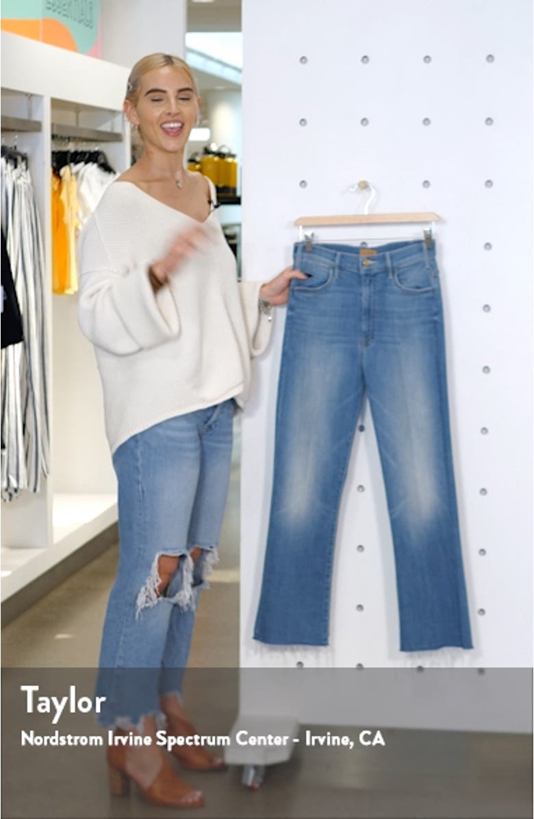 The Hustler Frayed Ankle Jeans, sales video thumbnail